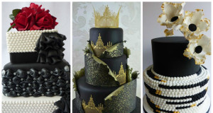 Super Cool and Stunning Black Cakes