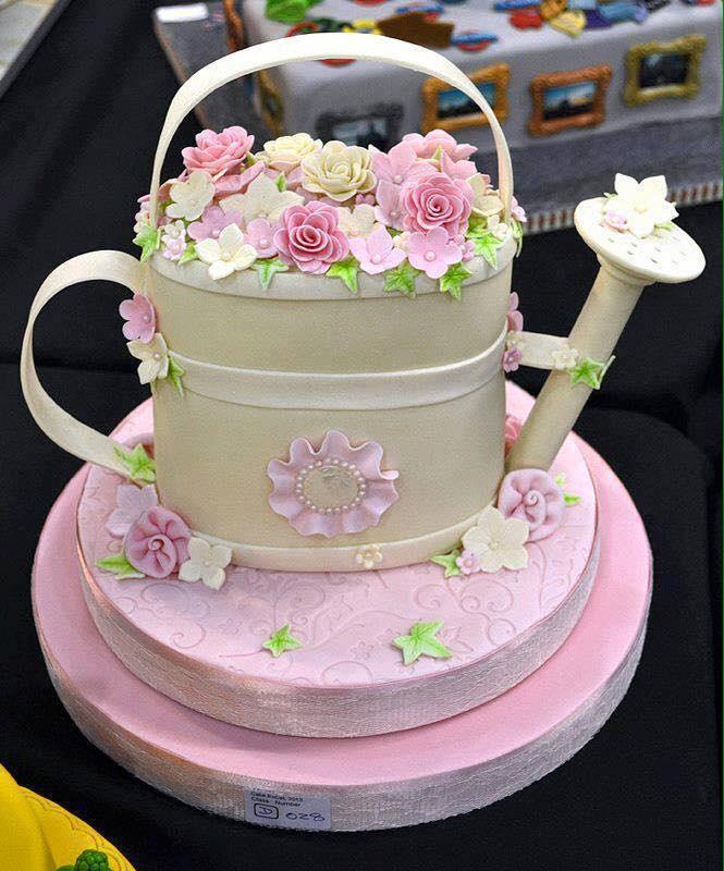 Watering Plant Cake