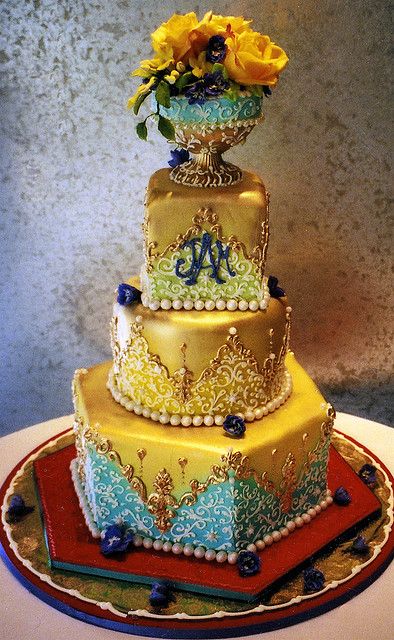Amazing Gold Cake