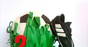 Football with the Best Shoes Cake