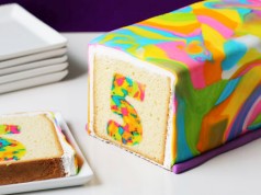 Rainbow Tie-Dye Surprise Cake