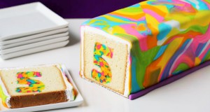 Rainbow Tie-Dye Surprise Cake