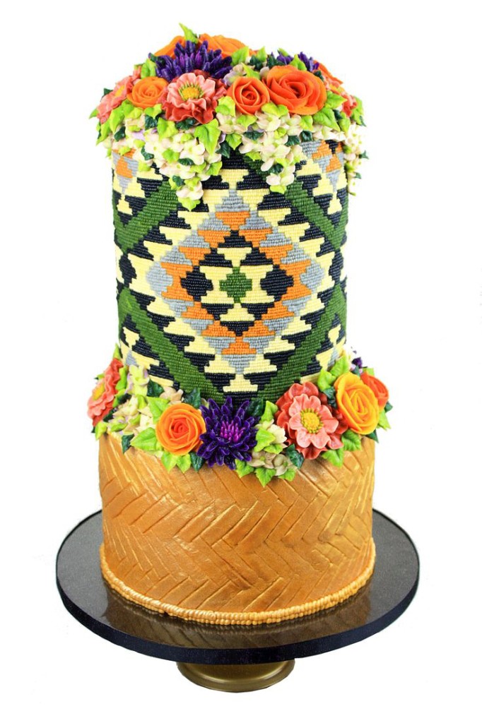 Super Pretty Geometric Cake