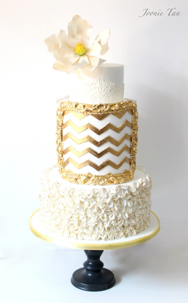 Super Pretty Geometric Cake