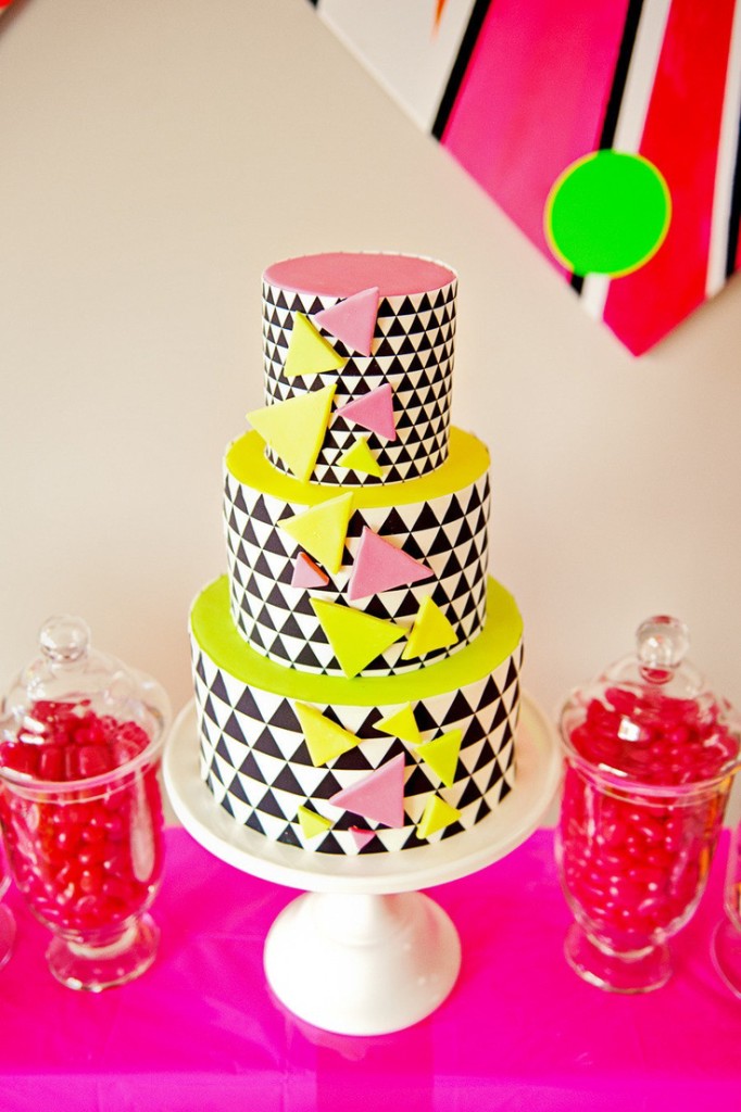 Super Pretty Geometric Cake