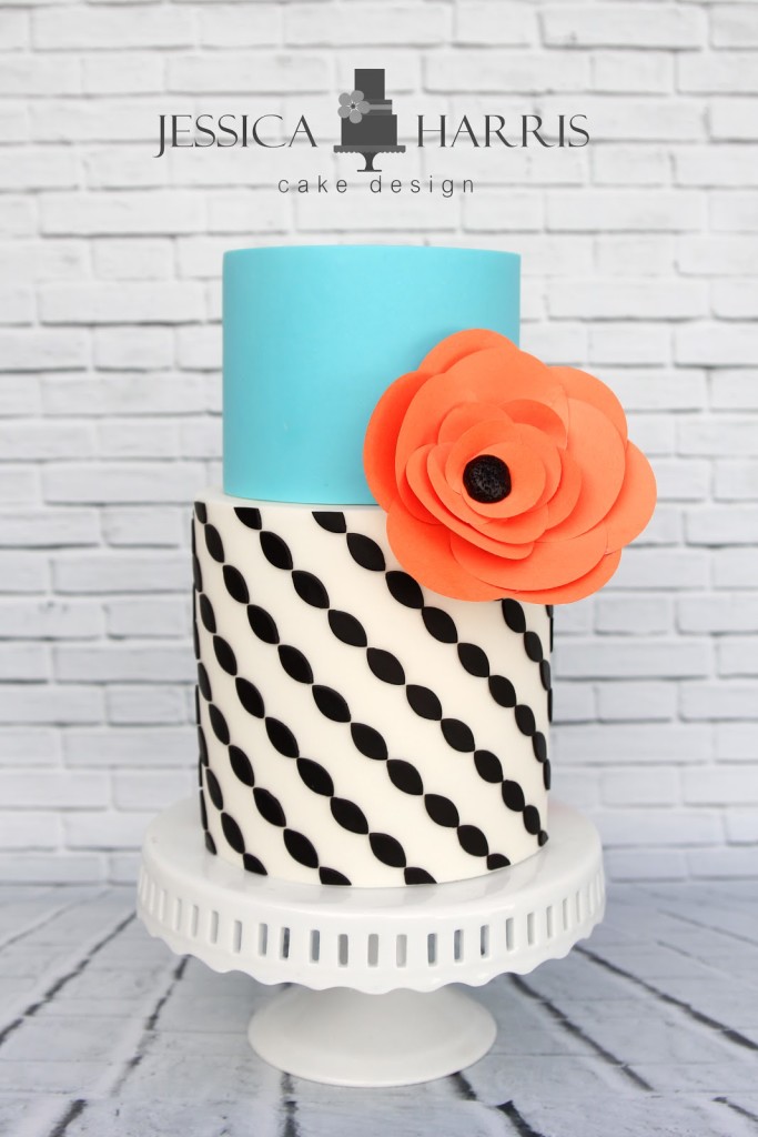 Super Pretty Geometric Cake