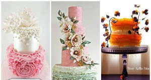 The Most Beautiful Ruffled Cakes