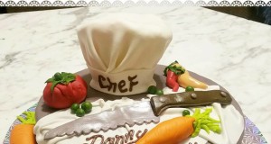 Chef Birthday Cake by Janet Ruiz‎