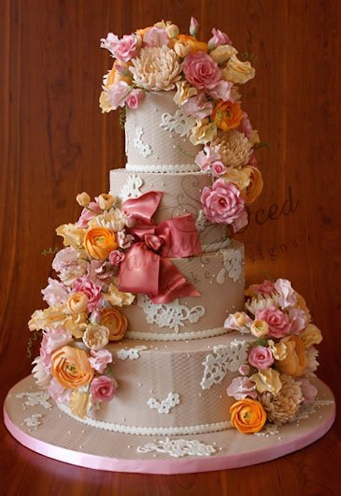 Elegant Wedding Cake Idea