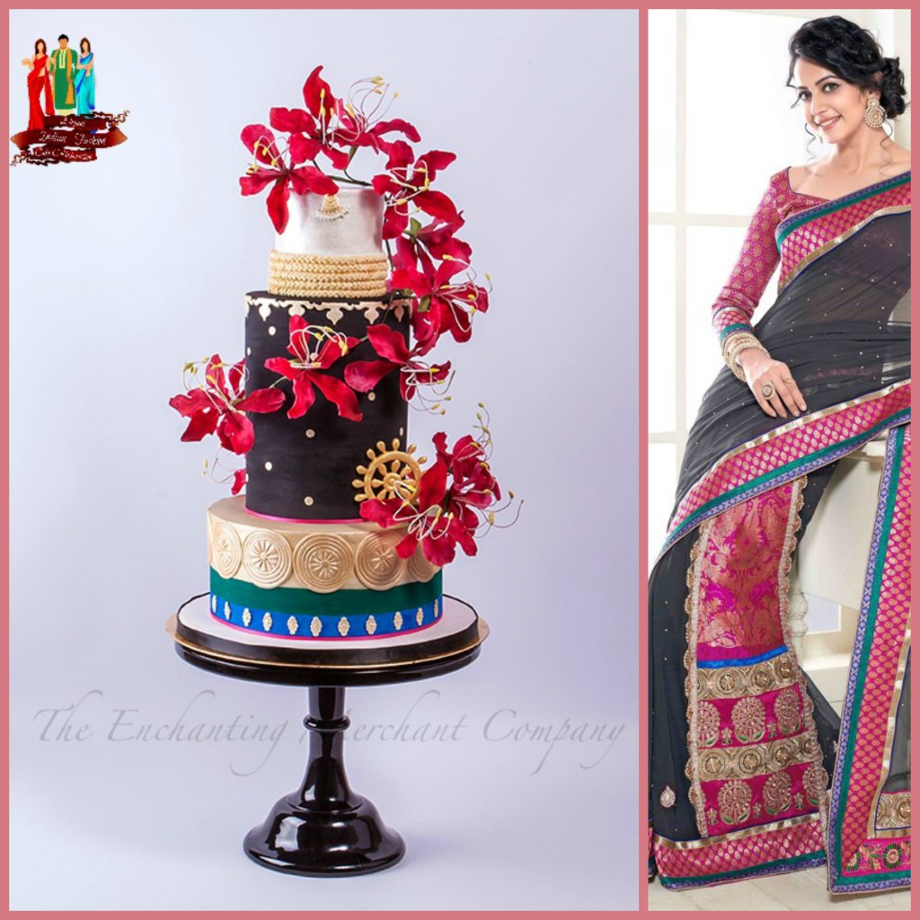 Fashion-Inspired Wedding Cakes