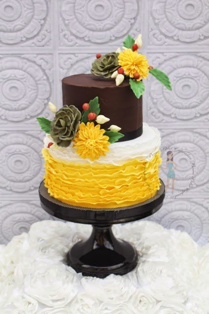 Fashion-Inspired Wedding Cakes