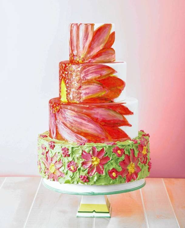 Fashion-Inspired Wedding Cakes