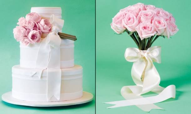 Fashion-Inspired Wedding Cakes