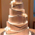 Gatsby-Themed Wedding Cake