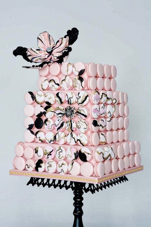 Macaron Wedding Cake