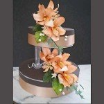 Wedding Sugar Flowers Cake