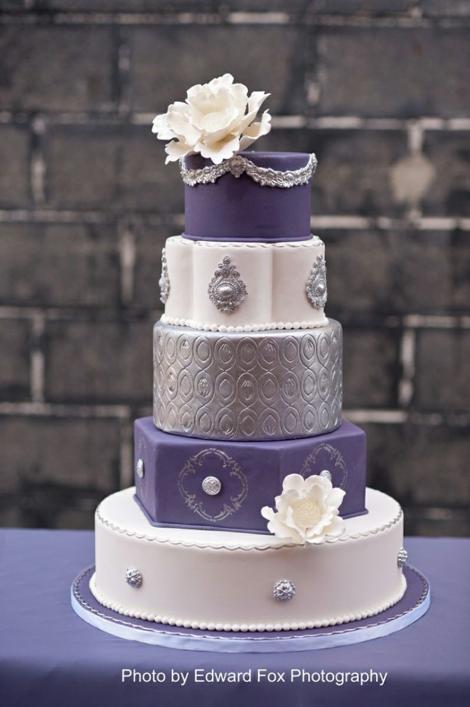 Beautiful Purple Cake