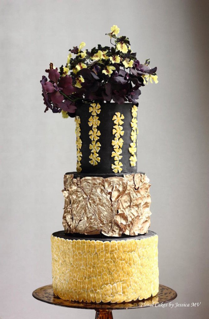 Black Dancing Lady Cake