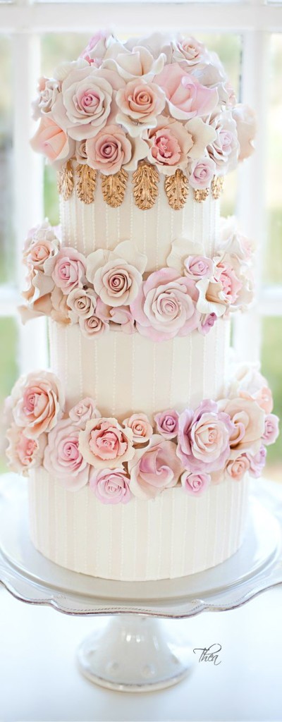 Blush Wedding Cake