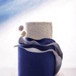 Elegant Blue Cake