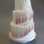 Fringe Wedding Cake