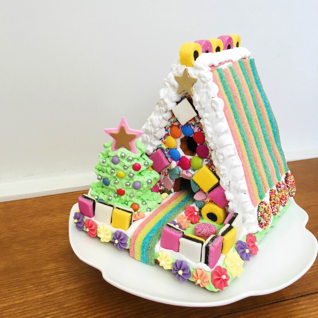 Gingerbread House Cake