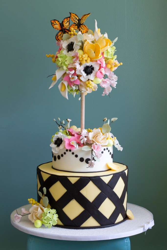 Lovely Flowers Cake