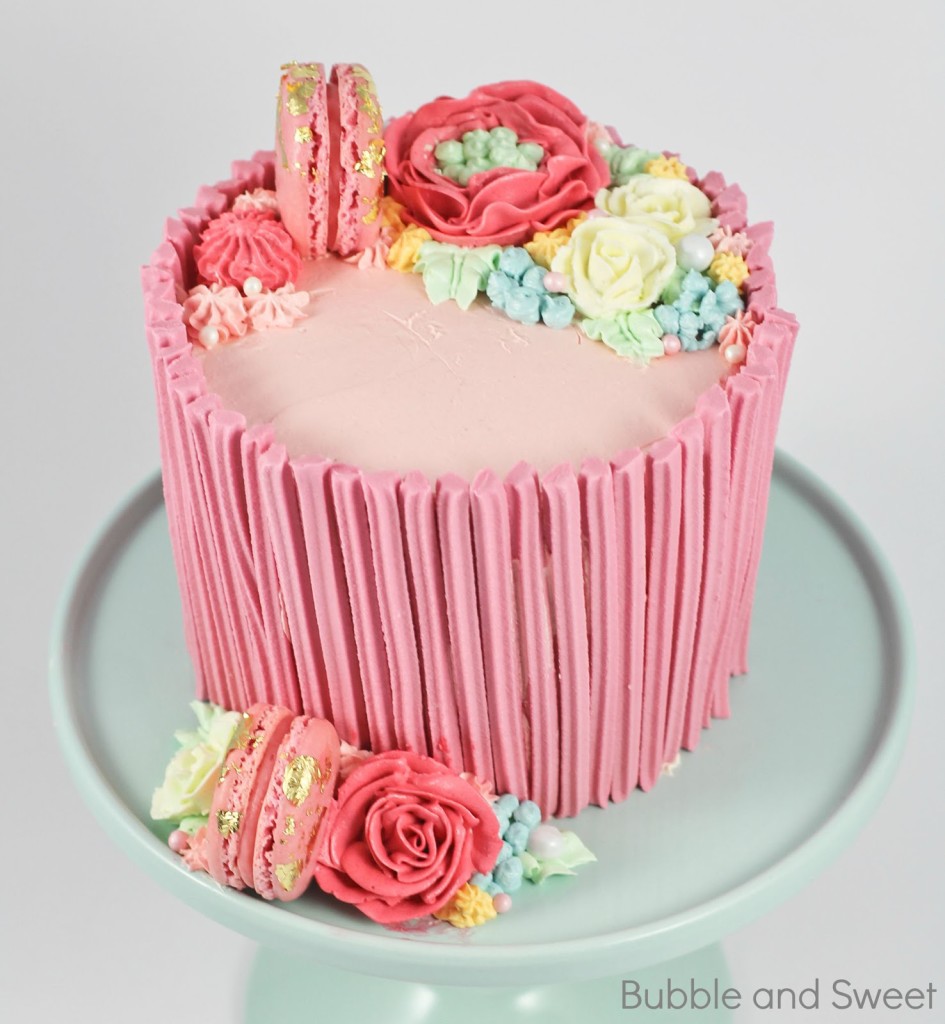 Sweet Candy Girl Birthday Cake