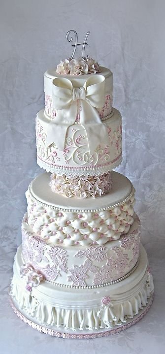 Tempting Wedding Cake