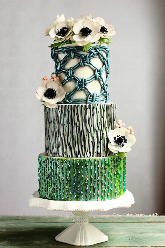 Wire Wedding Cake