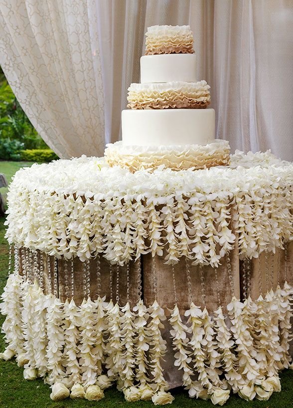 Colin Cowie Wedding Cake