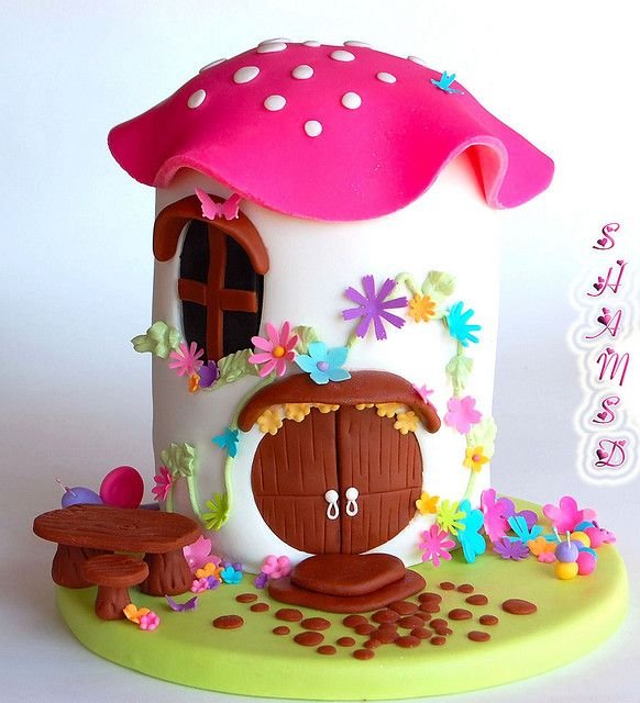 Fairy House Cake