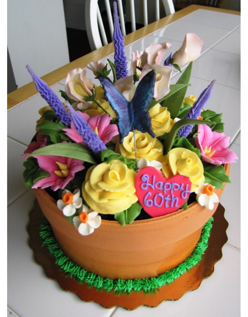 Flower Garden Cake
