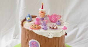 Forest Tea Party Cake