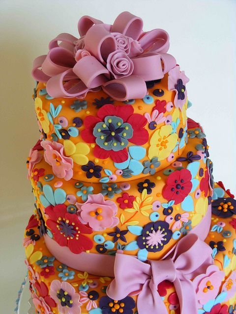 Fun and Colorful Cake