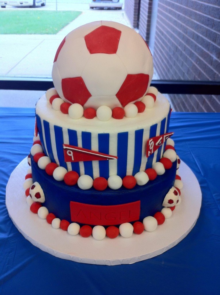 Soccer Ball Cake