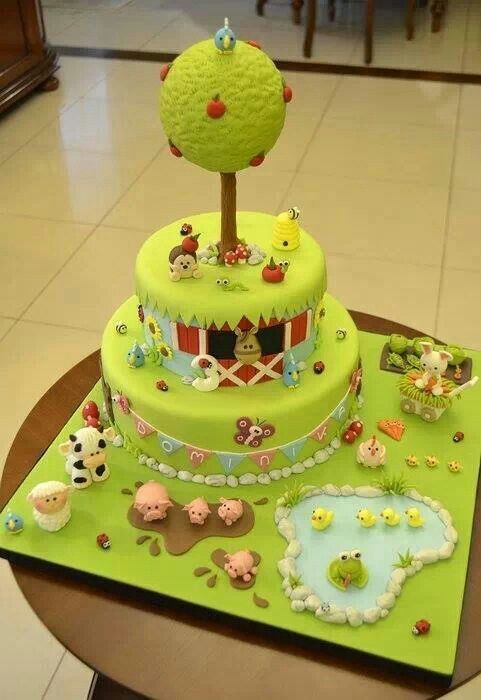 Very Cute Playground Cake