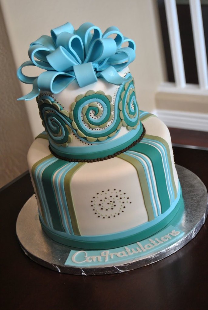 Wow Blue Cake