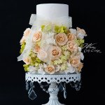 Beautiful Flowers Cake