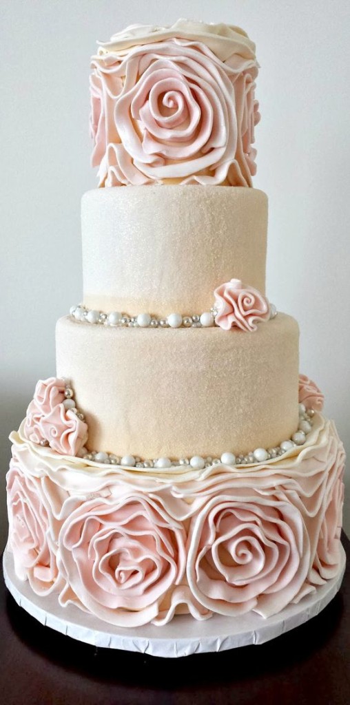 Beautiful Pink Cake