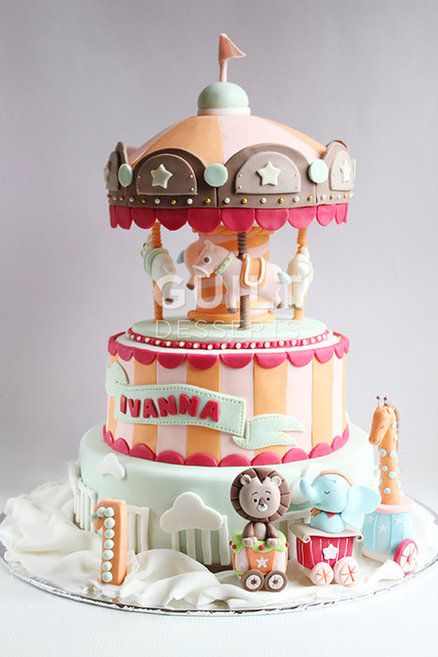 Carousel Cake