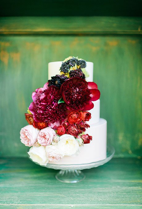 Colorful Floral Cake