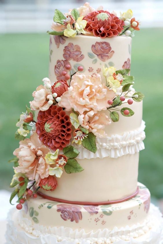 Cute Floral Cake
