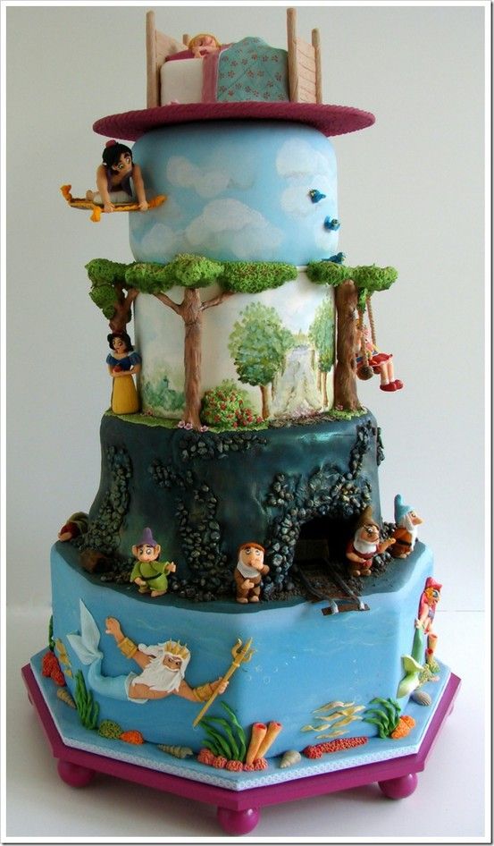 Princess cake design