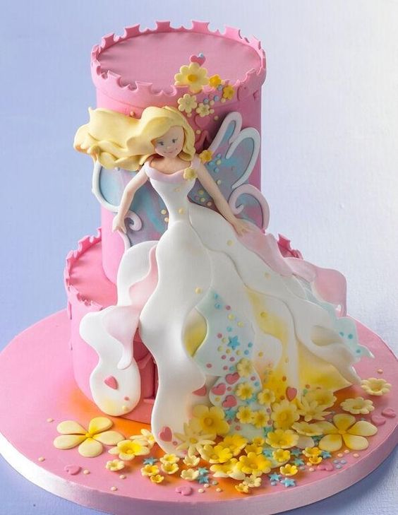 Fairy & Castle Cake