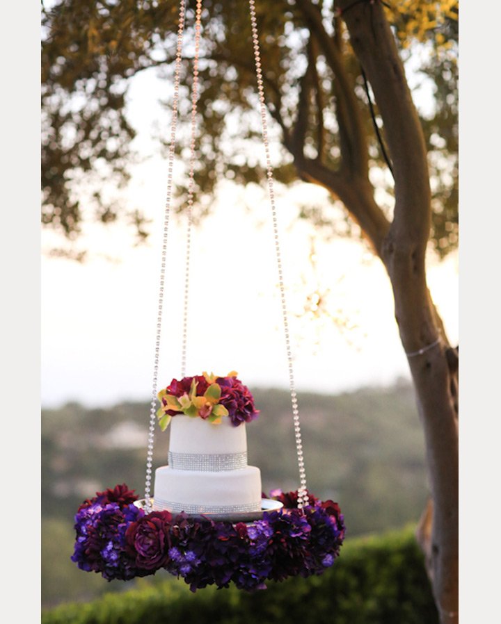 Floral Hanging Cake