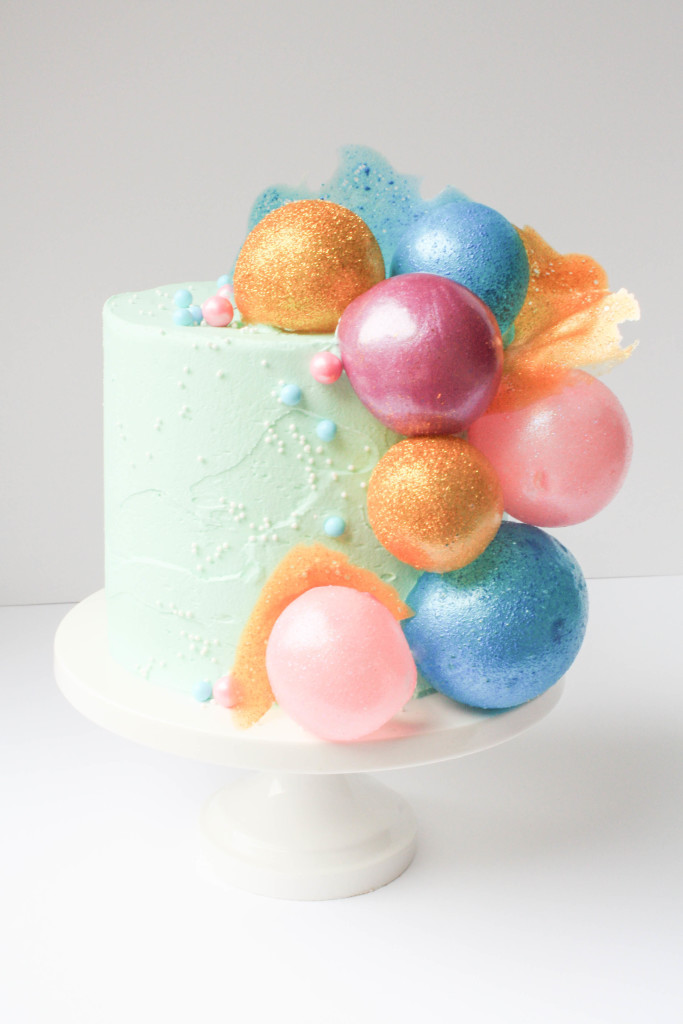 Gelatin Bubbles Cake