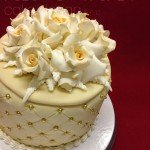 Gold Matelasse y Rose