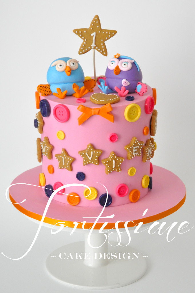 Hoot and Hootabelle Interactive Cakewm