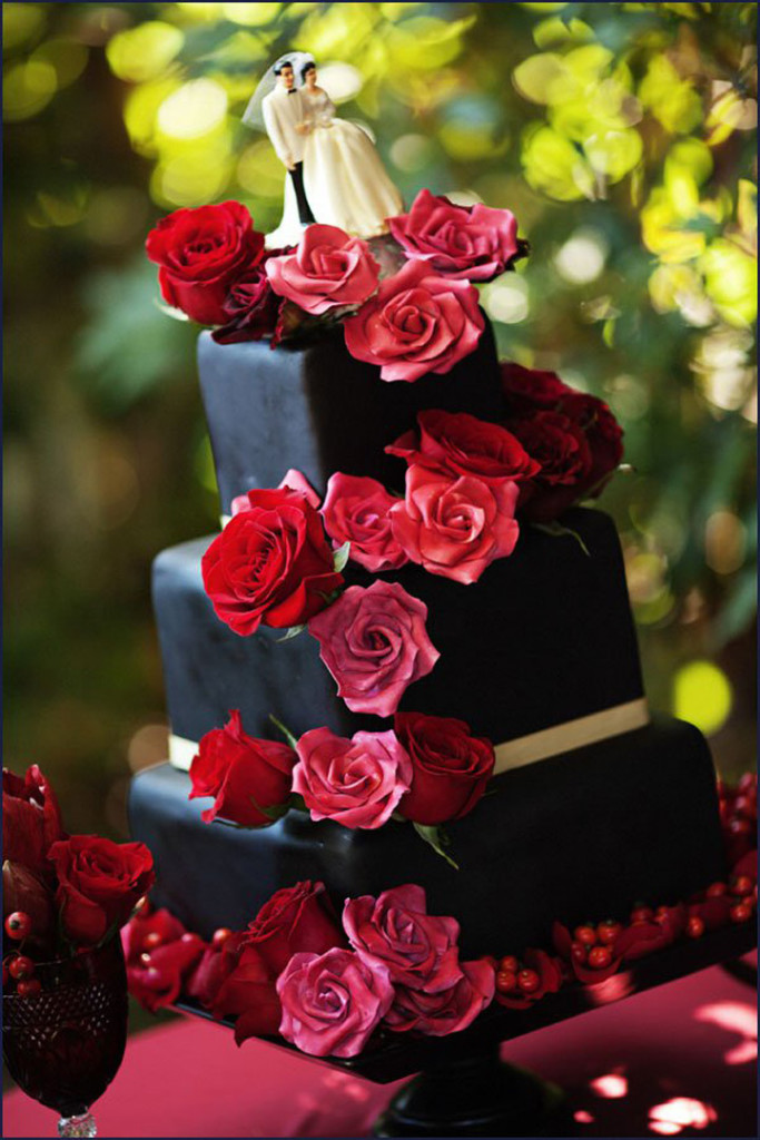 In Love Black Cake